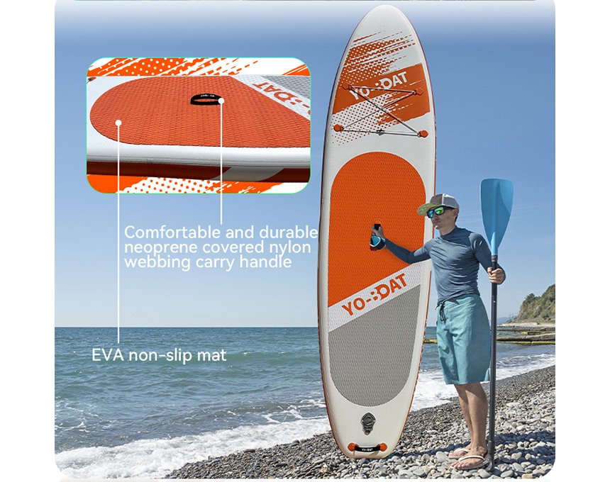 Stripe SUP Board（Orange）